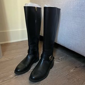 Coach Black Rory Riding Boots